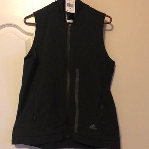 Black adidas vest